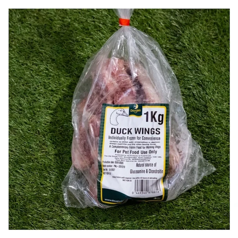 Dougies Free Range Duck Wings