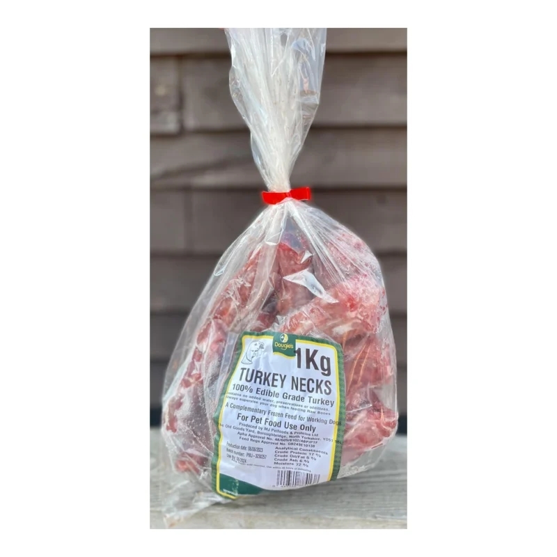 Dougies Turkey Necks - 1kg