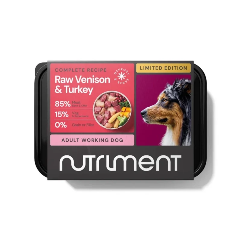 Nutriment Venison with Turkey Formula - 500g Tub