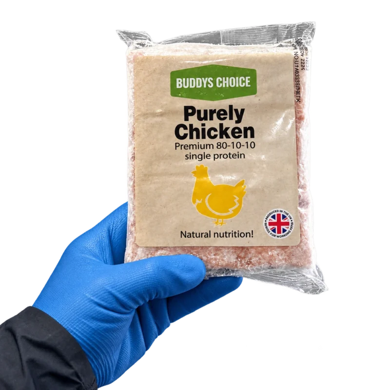 Buddys Choice Purely Chicken 80 10 10 Raw Dog Food Gallery