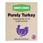Buddys Choice Purely Turkey 80 10 10 Raw Dog Food