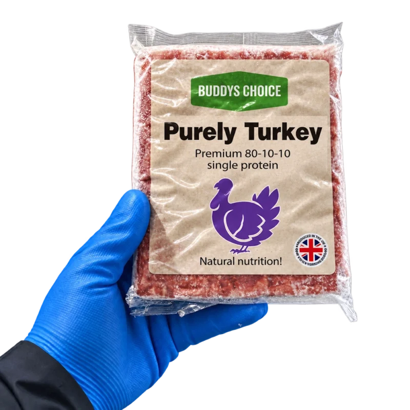Buddys Choice Purely Turkey 80 10 10 Raw Dog Food Gallery