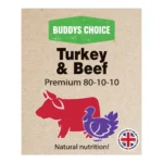 Buddys Choice Turkey & Beef Tripe 80 10 10 Raw Dog Food