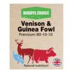 Buddys Choice Venison & Guinea Fowl 80 10 10 Raw Dog Food