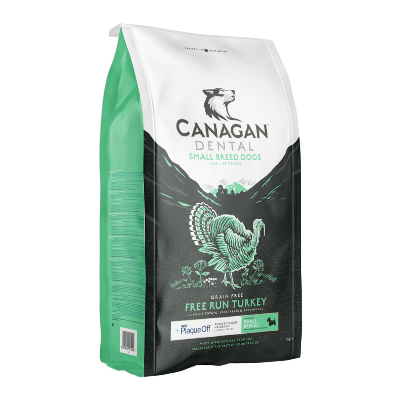 Canagan Dental Free Run Turkey Small Breed Dry Dog Food