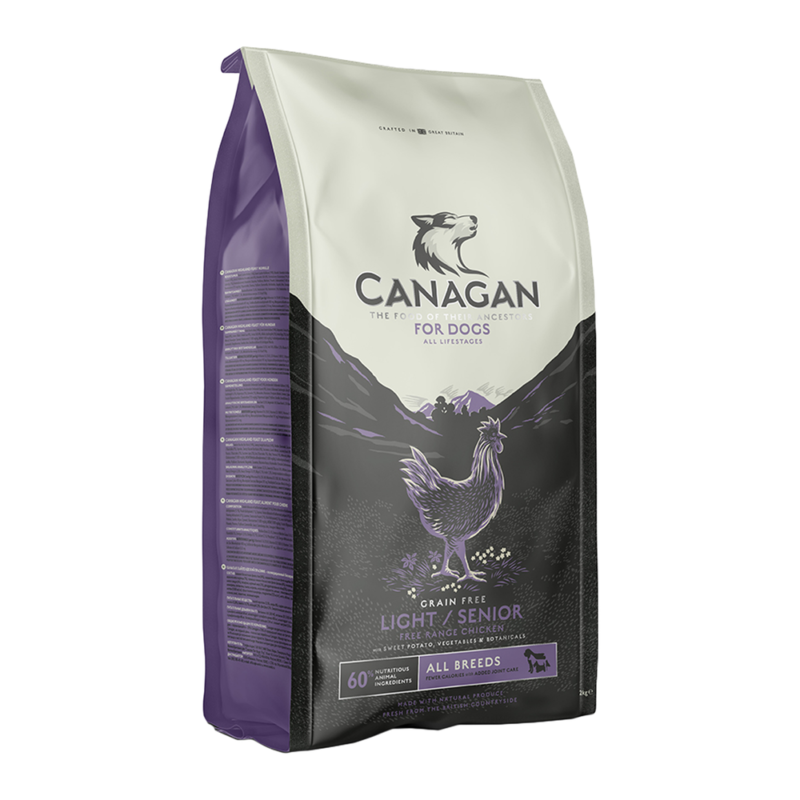 Canagan Free Range Chicken Light & Senior Dry Dog Food