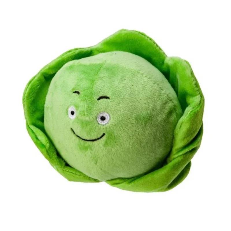 house of paws christmas classic brussel sprout dog toy