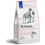 mcadams free range chicken scottish salmon medium large breed dry dog food